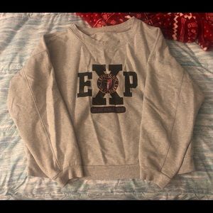 Women’s cropped sweatshirt